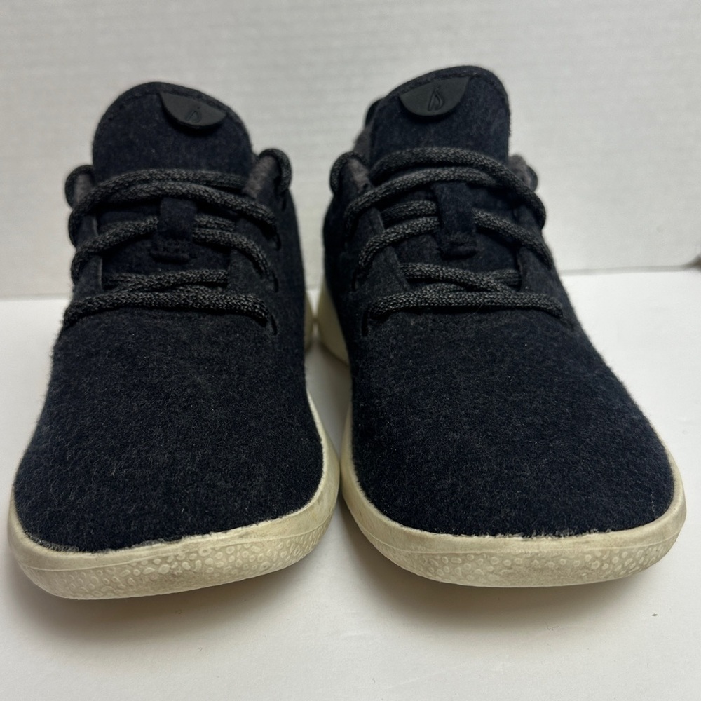 Allbirds Wool Runners 1019 NV1 Womens Black Gray Running Shoes Sneakers Size 7 - Picture 7 of 12